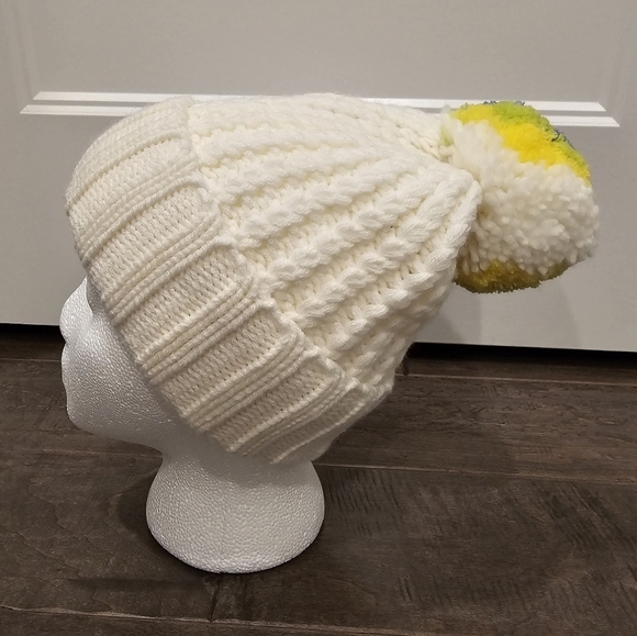 New Kate Spade New York Women\'s Knit White Beanie main image 8